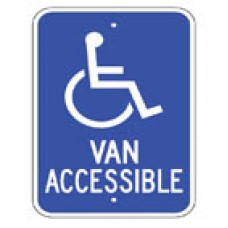 Disabled Van Accessible Sign